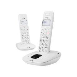 Doro Comfort 1015 duo - téléphone sans fil avec répondeur + combiné supplémentaire - blanc