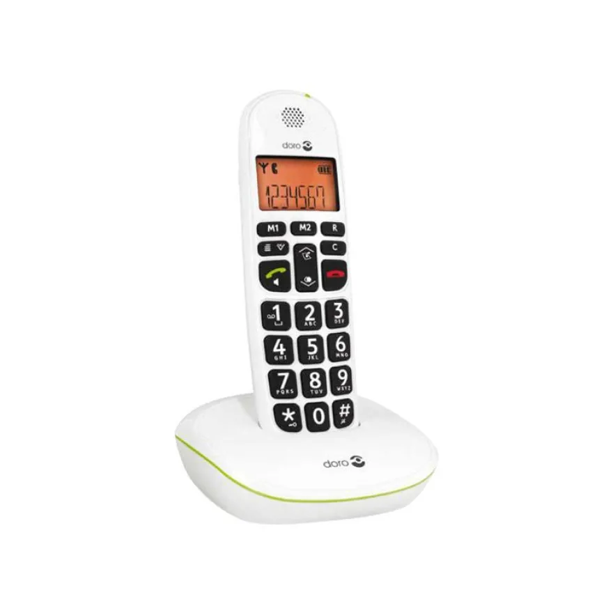 Doro PhoneEasy 100w - téléphone sans fil - blanc