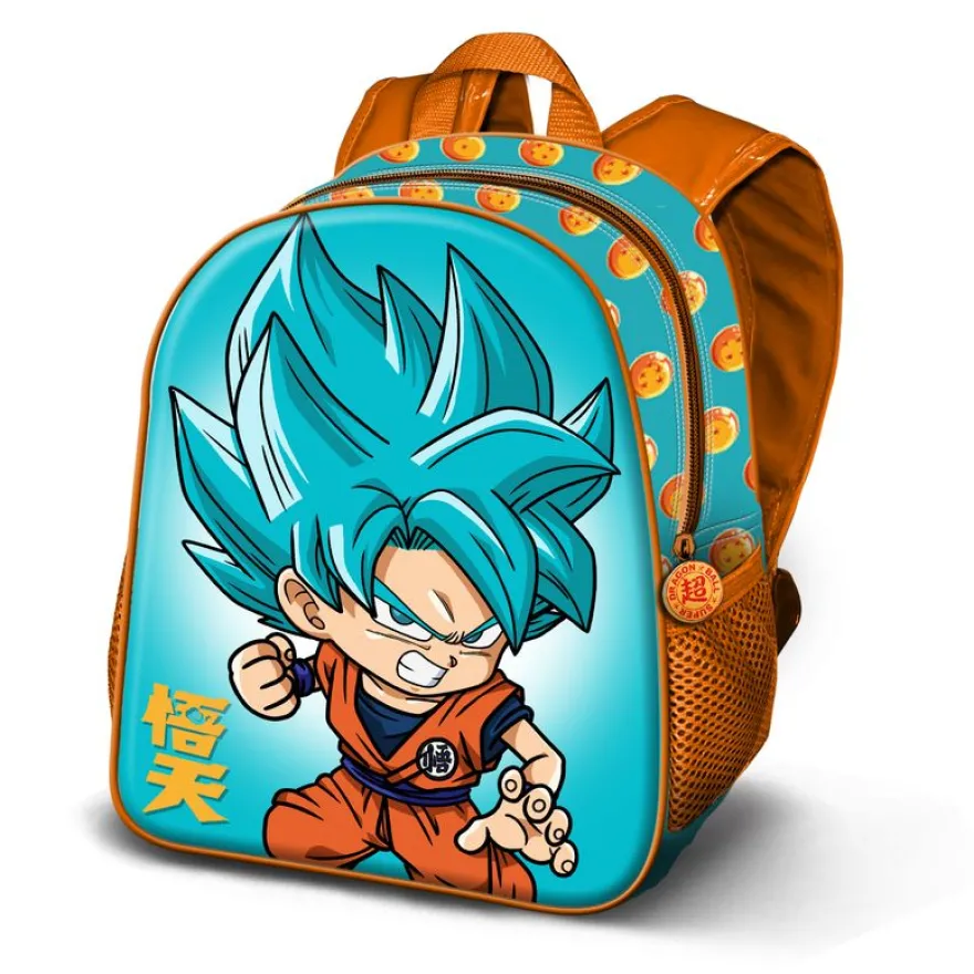 Dragon Ball Blue - Sac à dos maternelle 3D - 1 compartiment - Karactermania
