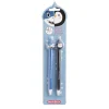 Duo de stylos effaçables requin et pingouin Back2Fun - encre bleue et pointe fine 0,5 mm