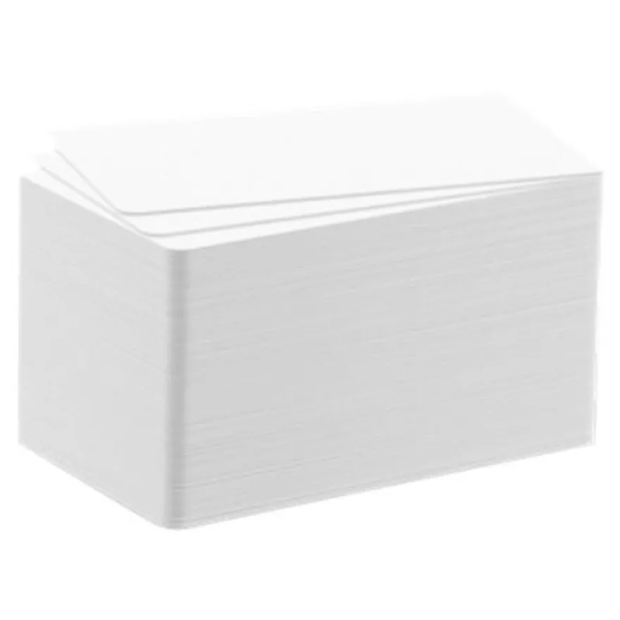 Durable - 100 Cartes plastique fines pour imprimante DURACARD ID300
