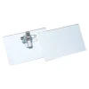 Durable - 25 Porte-badges de nom à pince combi (épingle + pince croco) - 54 x 90 mm