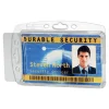 Durable - 10 Portes badge de nom - 54 x 85 mm - 2 cartes
