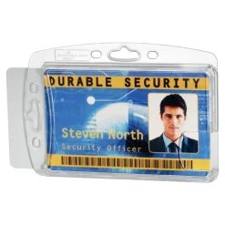 Durable - 10 Portes badge de nom - 54 x 85 mm - 2 cartes