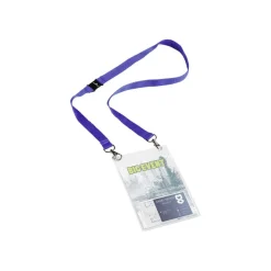 Durable - 10 Portes badge de nom avec cordon - A6