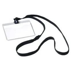 Durable - 10 Portes badge de nom avec cordon - 60 x 90 mm