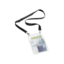 Durable - 10 Portes badge événementiel A6 - avec lacet textile
