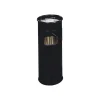 Durable - Corbeille à papier 17L + cendrier sable - noir
