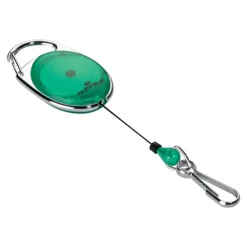 Durable - Enrouleur de badge vert - 80 cm