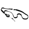 Durable - Lacet pour badge avec enrouleur 80 cm - noir