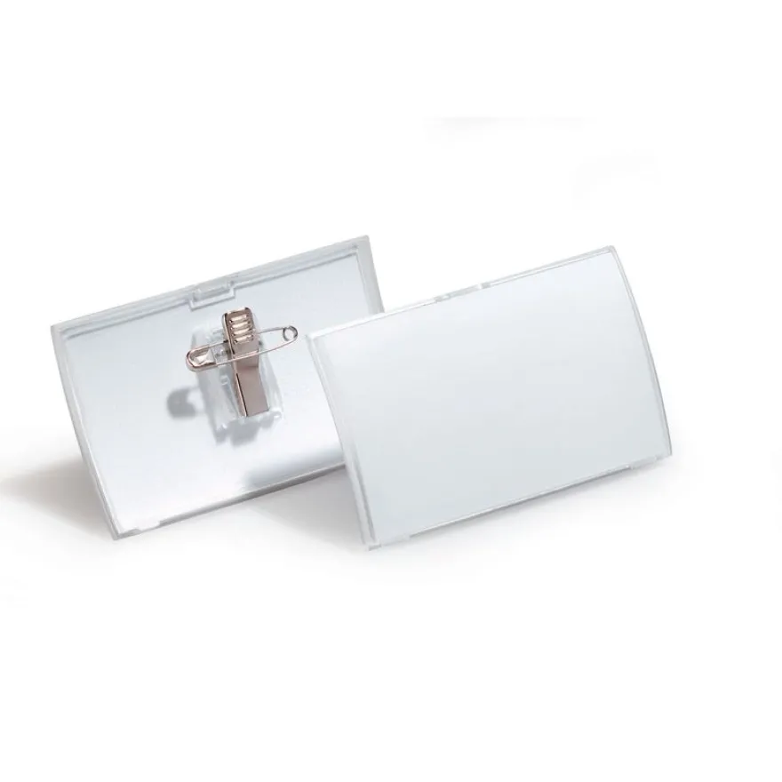 Durable - Lot de 5 Porte-badges transparent - 54 x 90 mm