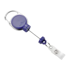 Durable - Porte-badge bleu foncé - 54 x 87 mm