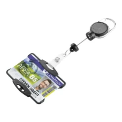 Durable - Porte-badge noir - 54 x 87 mm