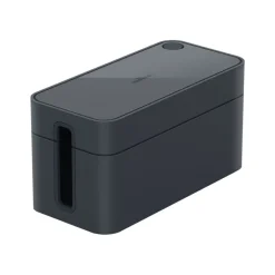 DURABLE CAVOLINE BOX S - boîtier range câbles - l246 x H116 x P128 mm - graphite