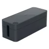DURABLE CAVOLINE BOX S - boîtier range câbles - l246 x H116 x P128 mm - graphite
