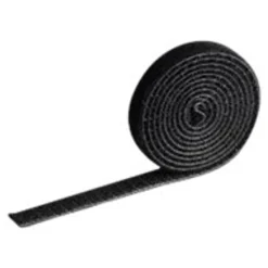 DURABLE CAVOLINE GRIP 10 - rouleau attache-câble auto-agrippant - 1m x 1cm - noir