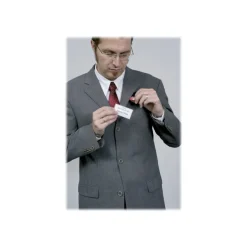 Durable Clickfold - 10 Portes badge pliables avec aimant - 54 x 90 mm