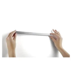 Durable Durafix - 5 Barres d'affichage adhésives 297 mm - argent métallisé - pour documents A3 portrait ou A4 paysage