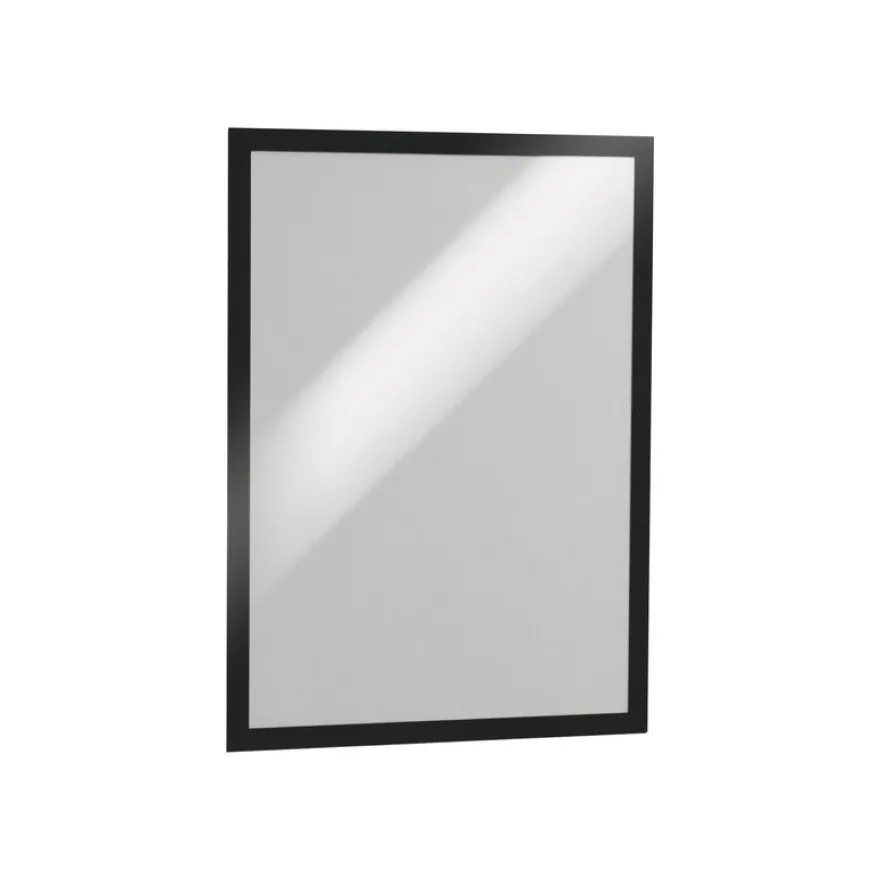 Durable Duraframe - 2 Cadres d'affichage adhésif repositionnable - A3 - noir