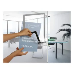 Durable Duraframe - Cadre d'affichage adhésif repositionnable - A4 - argent