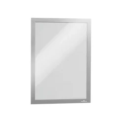 Durable Duraframe - Cadre d'affichage adhésif repositionnable - A4 - argent