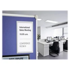 Durable Duraframe Grip - Cadre d'affichage auto-agrippant - A4 - argent - pour les surfaces en tissu