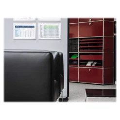 Durable Duraframe Grip - Cadre d'affichage auto-agrippant - A4 - argent - pour les surfaces en tissu