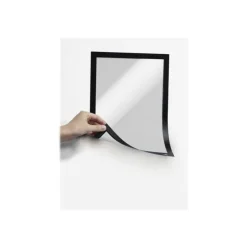 Durable Duraframe Magnetic - 5 Cadres d'affichage magnétiques - A4 - noir - pour surfaces métalliques