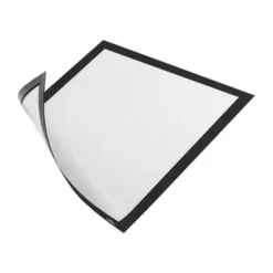 Durable Duraframe Magnetic - 5 Cadres d'affichage magnétiques - A4 - noir - pour surfaces métalliques