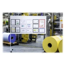 Durable Duraframe Magnetic - Cadre d'affichage magnétique - A4 - noir - pour surfaces métalliques