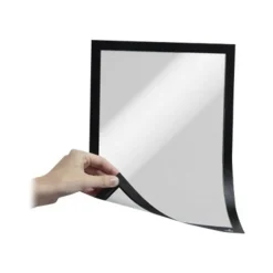 Durable Duraframe Magnetic - Cadre d'affichage magnétique - A4 - noir - pour surfaces métalliques