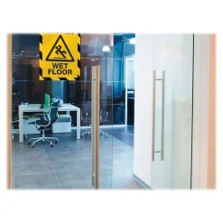 Durable Duraframe Magnetic Security - Cadre d'affichage magnétique bicolore - A4 - jaune/noir
