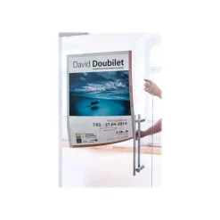 Durable Duraframe Poster - Cadre d'affichage adhésif - A1 - argent