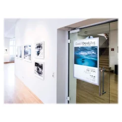 Durable Duraframe Poster - Cadre d'affichage adhésif - A1 - argent