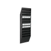Durable Flexiboxx - Présentoir mural porte-document - 12 cases A4 paysage - noir
