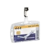 Durable Hartbox - Porte-badge - pour 54 x 87 mm - transparent