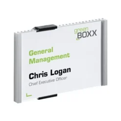 Durable Info Sign - Plaque de porte personnalisable - A6