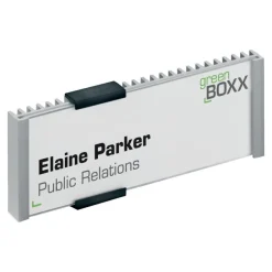 Durable Info Sign - Plaque de porte personnalisable - format "Titre"