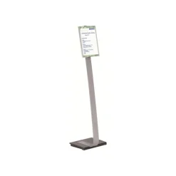 Durable Info Sign - Présentoir sur pied - support d'information A4
