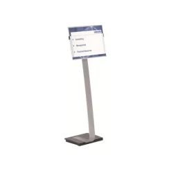 Durable Info Sign - Présentoir sur pied - support d'information A3