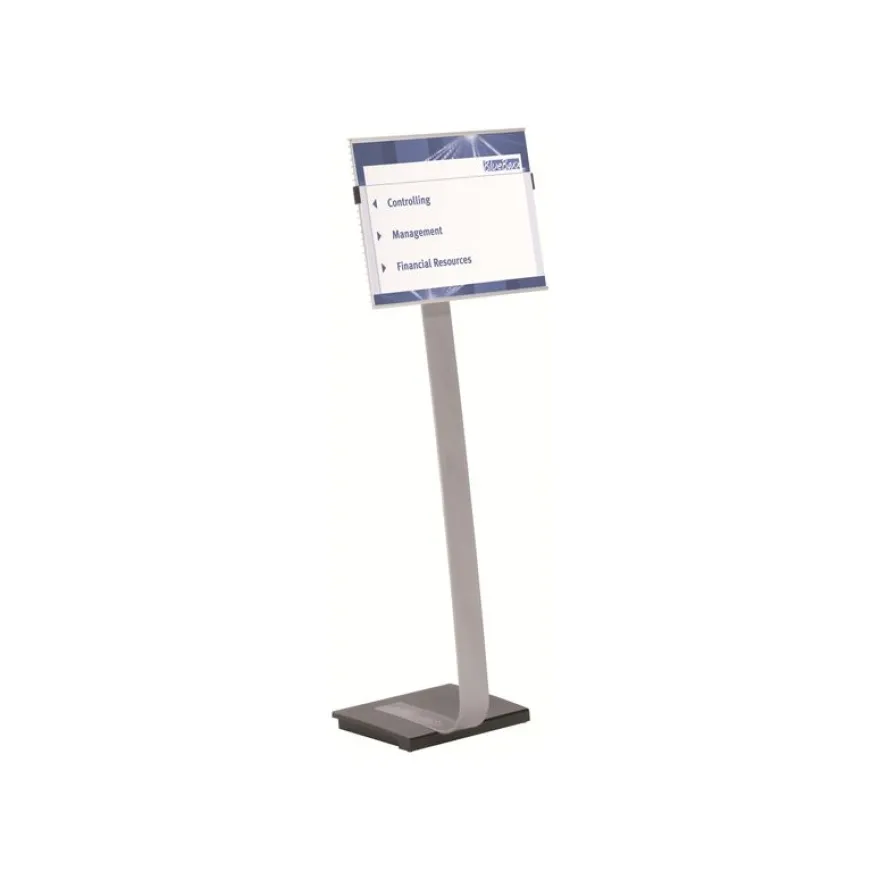 Durable Info Sign - Présentoir sur pied - support d'information A3