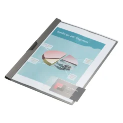 DURABLE POCKETFIX - 10 Porte-étiquette adhésives - 57x 90 mm - transparent