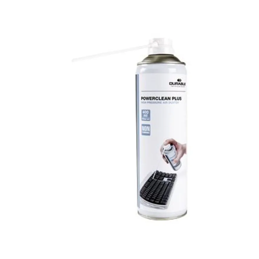 DURABLE Powerclean Plus - gaz dépoussiérant - 400 ml