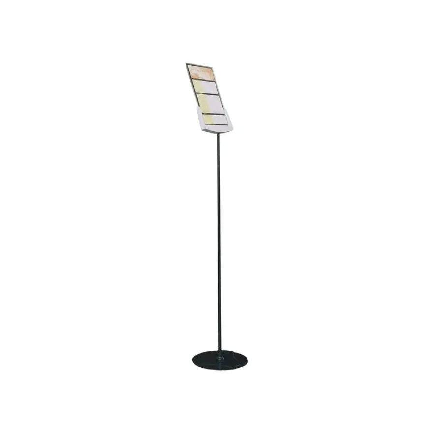 Durable Sherpa - Présentoir sur pied avec plaque A4 - gris anthracite