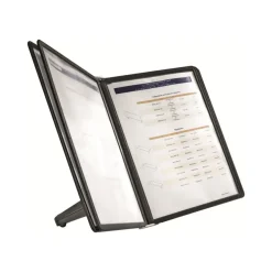 Durable Sherpa - Pupitre de table (lutrin) avec 5 pochettes A4