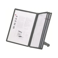 Durable Sherpa - Pupitre de table (lutrin) avec 5 pochettes A4