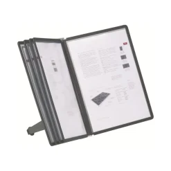 Durable Sherpa - Pupitre de table (lutrin) avec 5 pochettes A4
