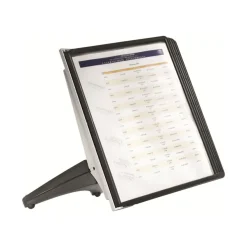 Durable Sherpa - Pupitre de table (lutrin) avec 5 pochettes A4