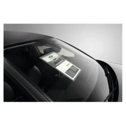 DURABLE Static Cling - Pochette d'affichage pour A4 - fixation vitro statique - gris anthracite