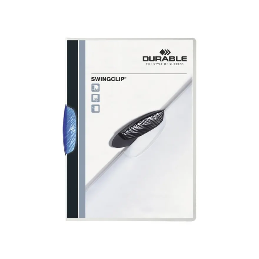 Durable Swingclip - Chemise à clip - A4 - bleu